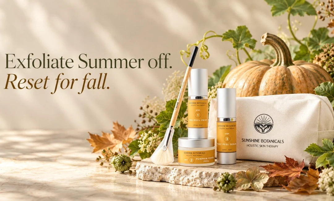 Exfoliate Summer Off. Reset for Fall.