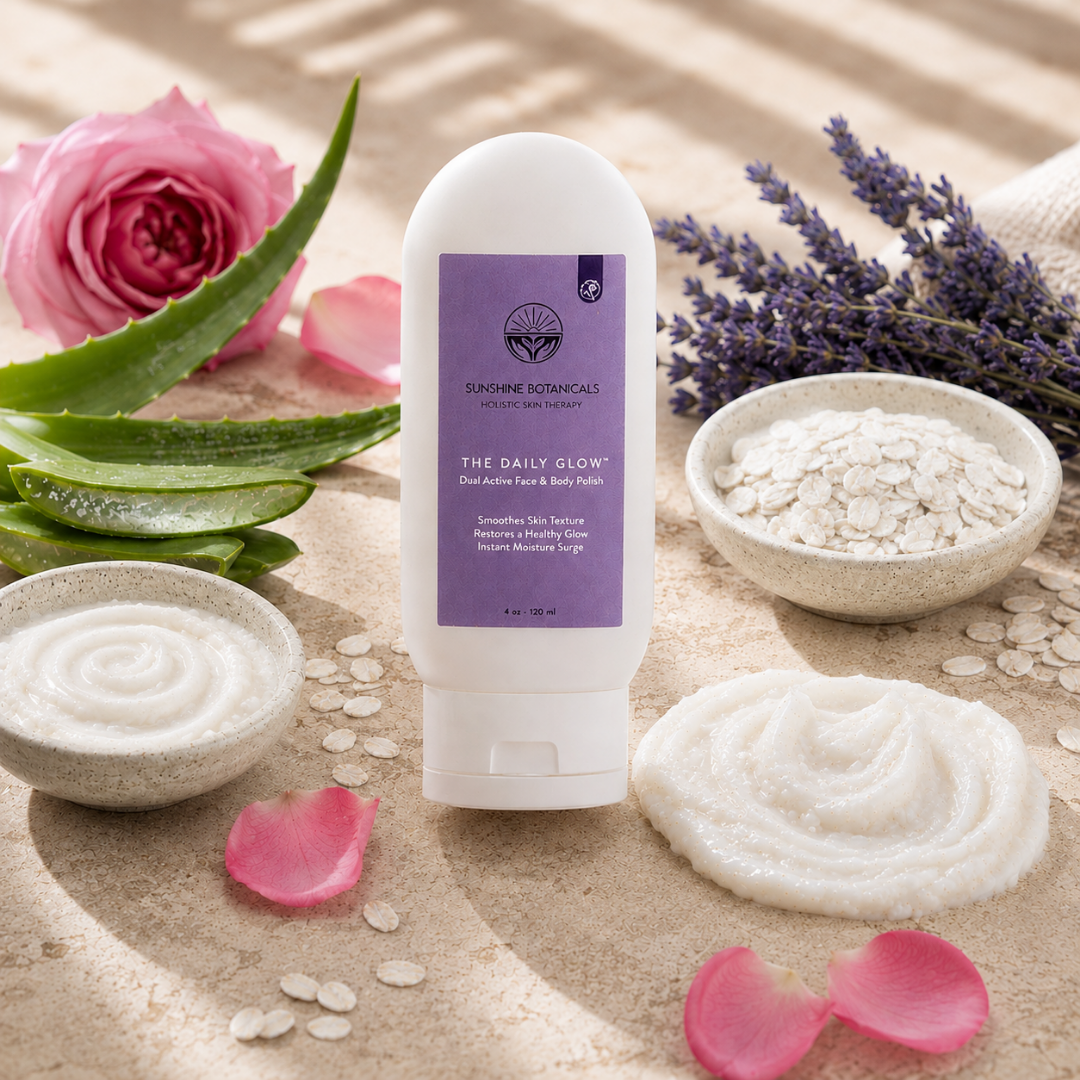 The Daily Glow Dual Active Face & Body Polish