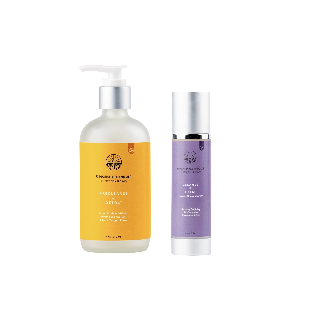 Double Cleanse System For Sensitive, Fragile, Compromised Skin
