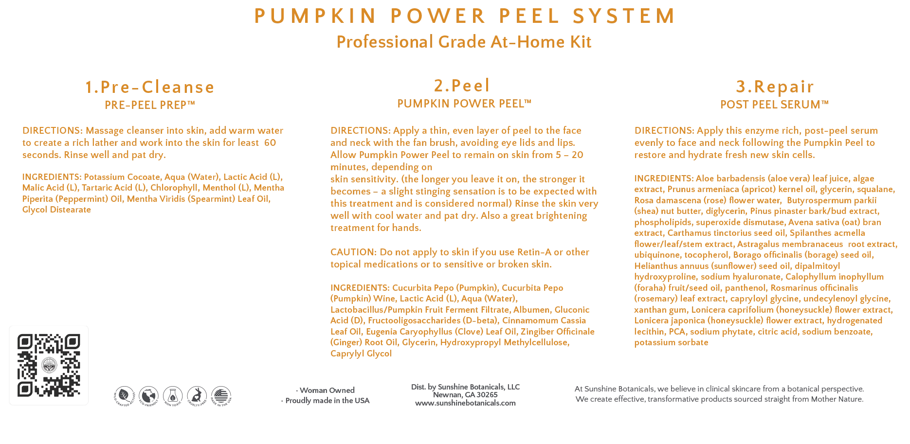 Pumpkin Power Peel System