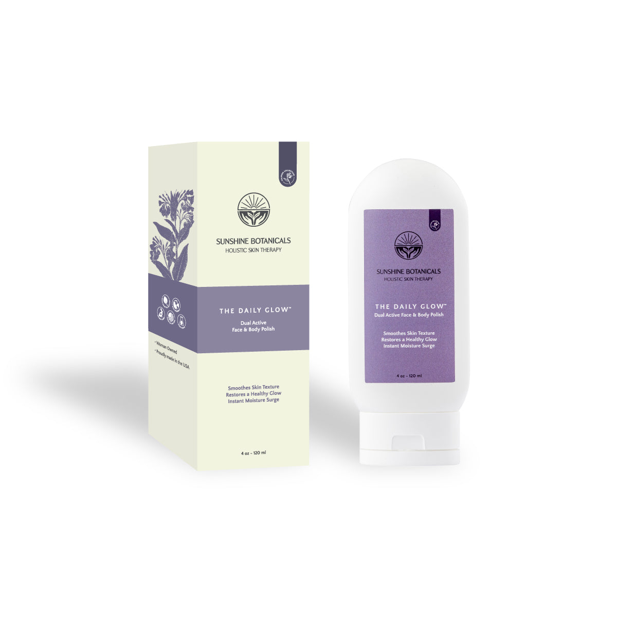 The Daily Glow Dual Active Face & Body Polish