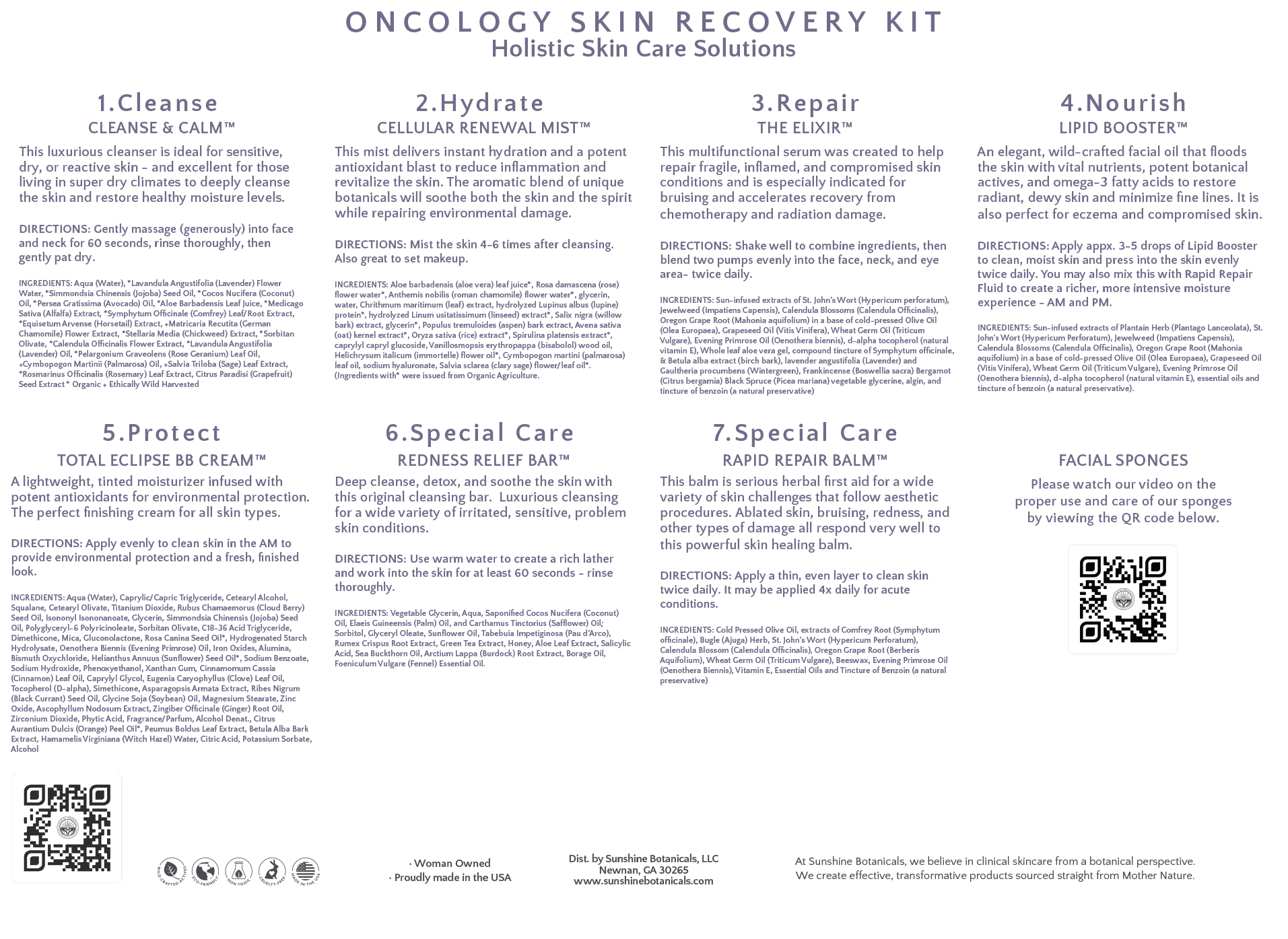 The Oncology Skin Recovery Kit&nbsp;