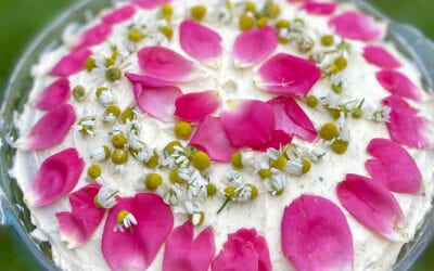 My Green Kitchen: Totally Decadent Chamomile Cake