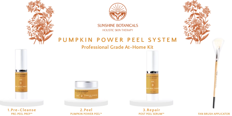 Pumpkin Power Peel Pront Panel | Sunshine Botanicals