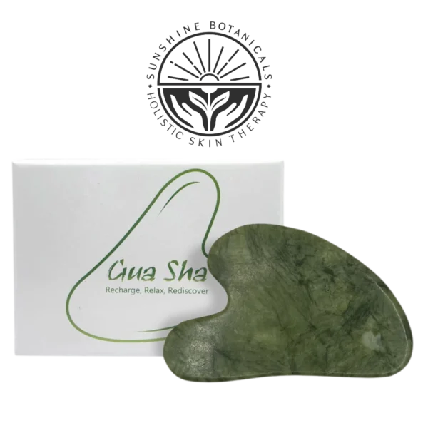 Jade Gua Sha Stone | Sunshine Botanicals